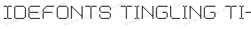 IdeFonts Tingling Ti字体转换